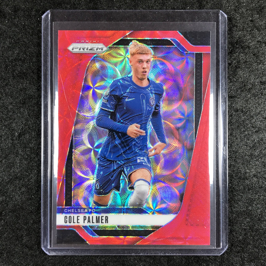 2024-25 Prizm EPL COLE PALMER Choice Red 4/30 #90