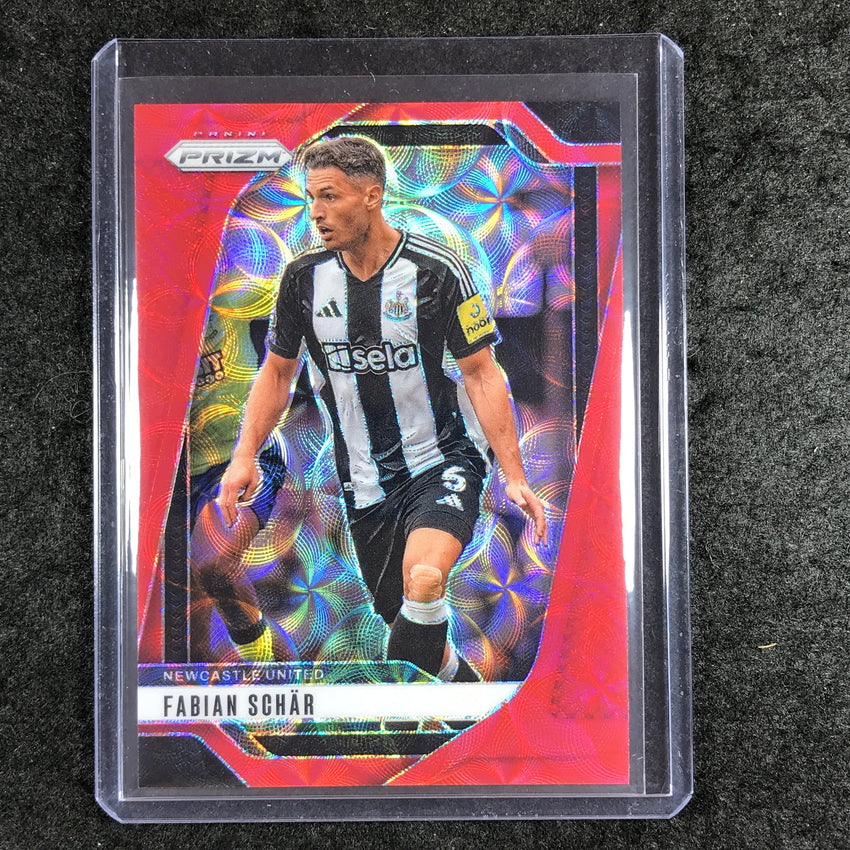 2024-25 Prizm EPL FABIAN SCHAR Choice Red 11/30 #107