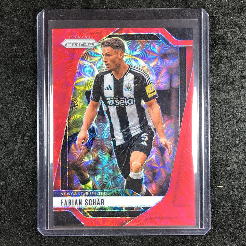 2024-25 Prizm EPL FABIAN SCHAR Choice Red 12/30 #107