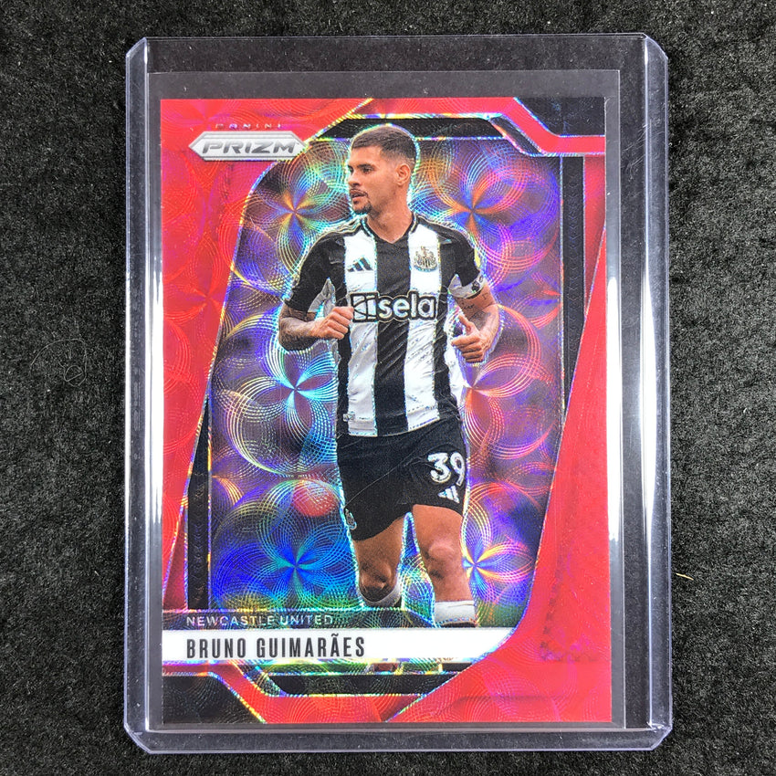 2024-25 Prizm EPL BRUNO GUIMARAES Choice Red 12/30 #108