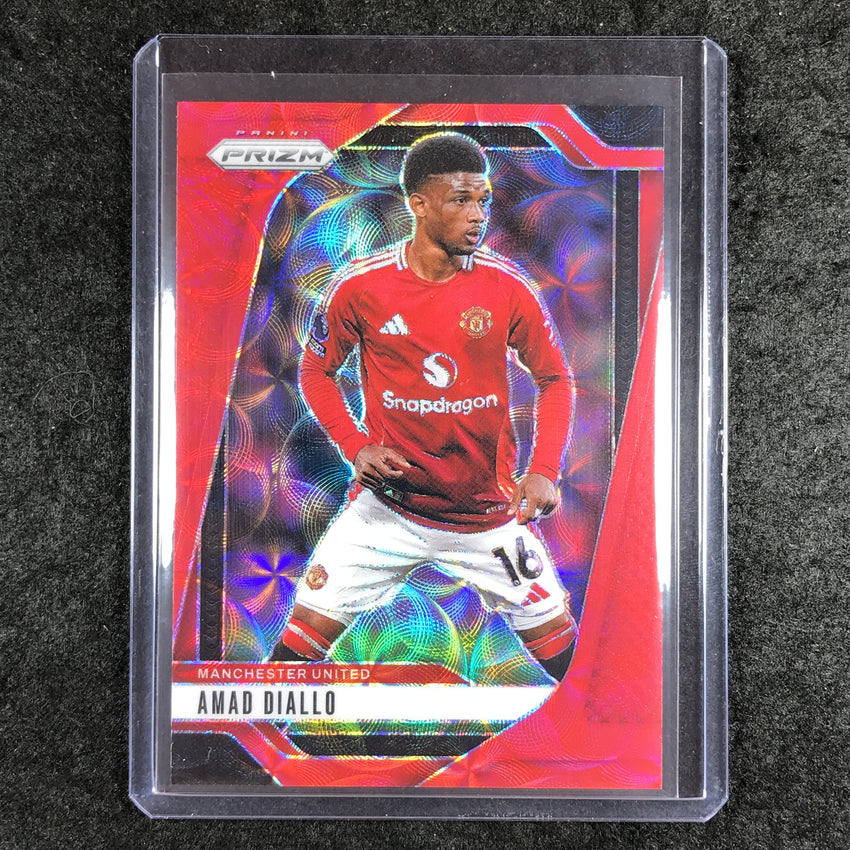 2024-25 Prizm EPL AMAD DIALLO Choice Red 4/30 #130