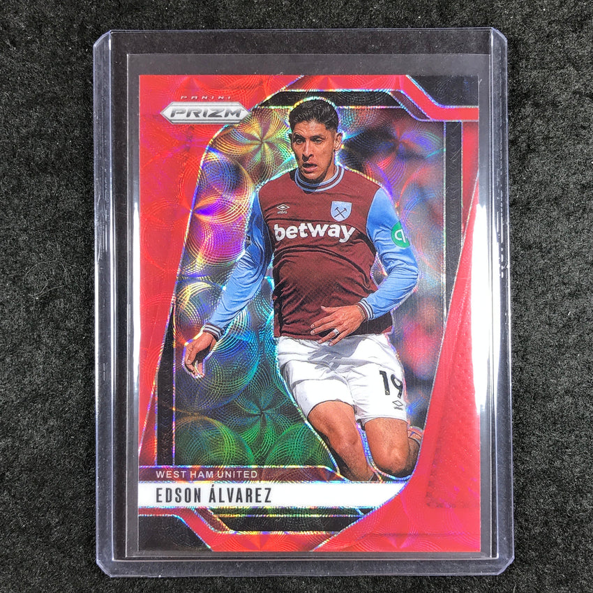 2024-25 Prizm EPL EDSON ALVAREZ Choice Red 2/30 #156