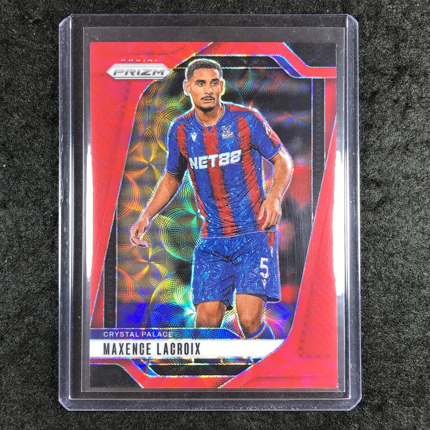 2024-25 Prizm EPL MAXENCE LACROIX Choice Red 2/30 #169