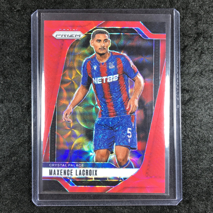 2024-25 Prizm EPL MAXENCE LACROIX Choice Red 4/30 #169