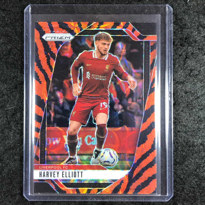 2024-25 Prizm EPL HARVEY ELLIOTT Choice Tiger Stripe #42