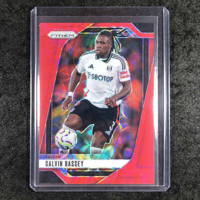 2024-25 Prizm EPL CALVIN BASSEY Choice Red 4/30 #209