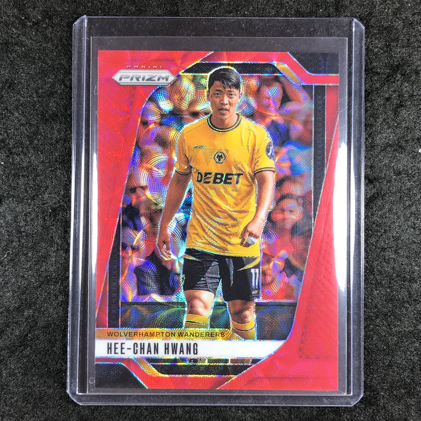 2024-25 Prizm EPL HEE-CHAN HWANG Choice Red 1/30 #213