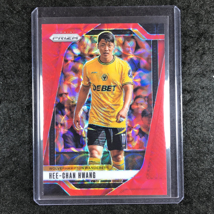 2024-25 Prizm EPL HEE-CHAN HWANG Choice Red 5/30 #213