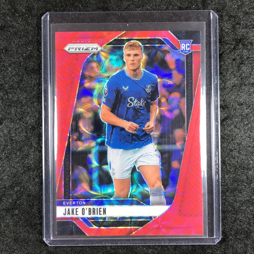 2024-25 Prizm EPL JAKE O'BRIEN Rookie Choice Red 2/30 #232