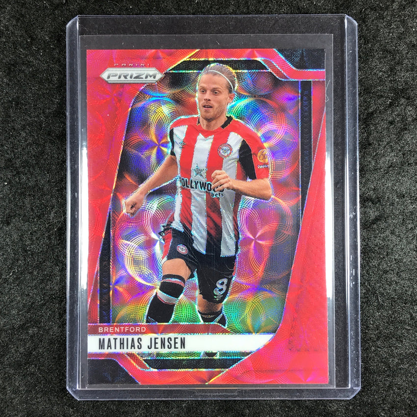 2024-25 Prizm EPL MATHIAS JENSEN Choice Red 2/30 #249