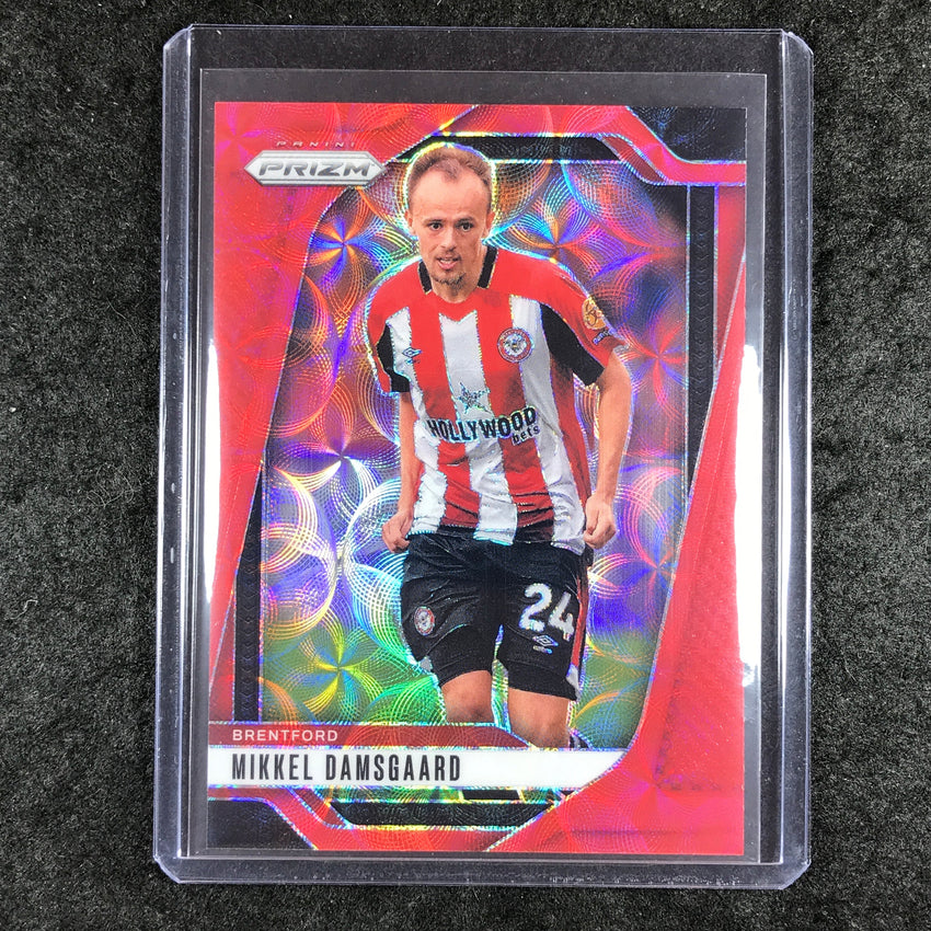 2024-25 Prizm EPL MIKKEL DAMSGAARD Choice Red 4/30 #252