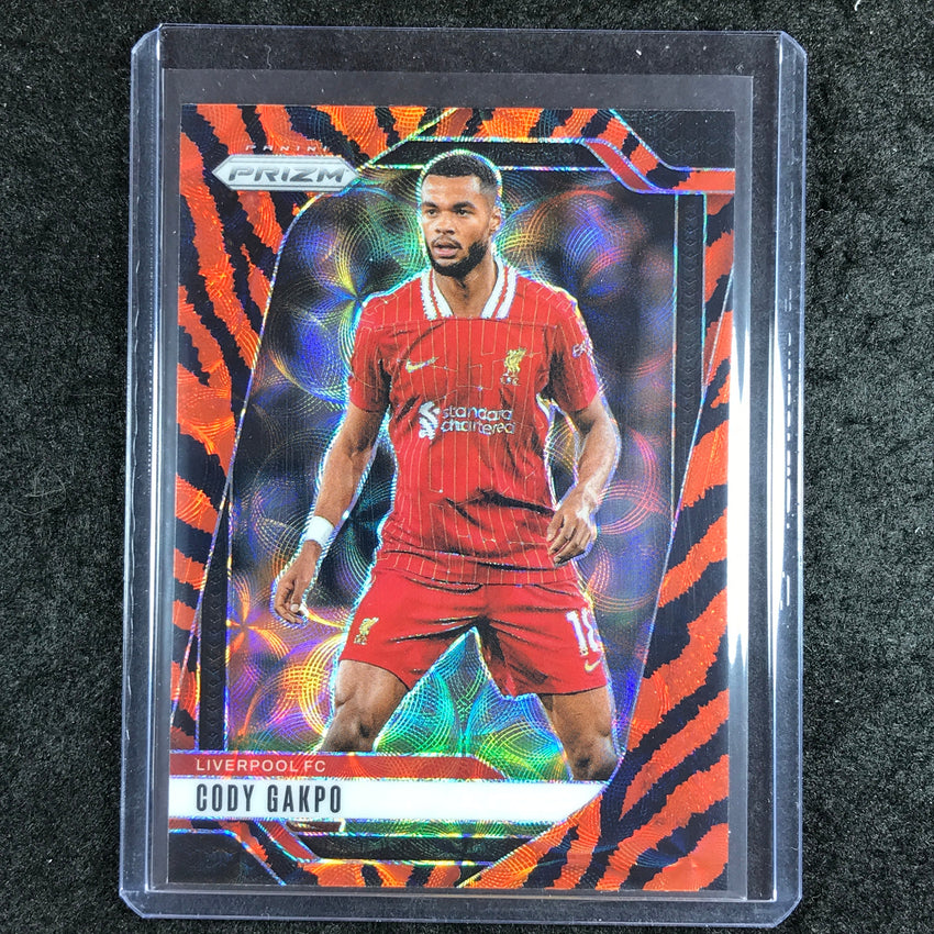 2024-25 Prizm EPL CODY GAKPO Choice Tiger Stripe #47