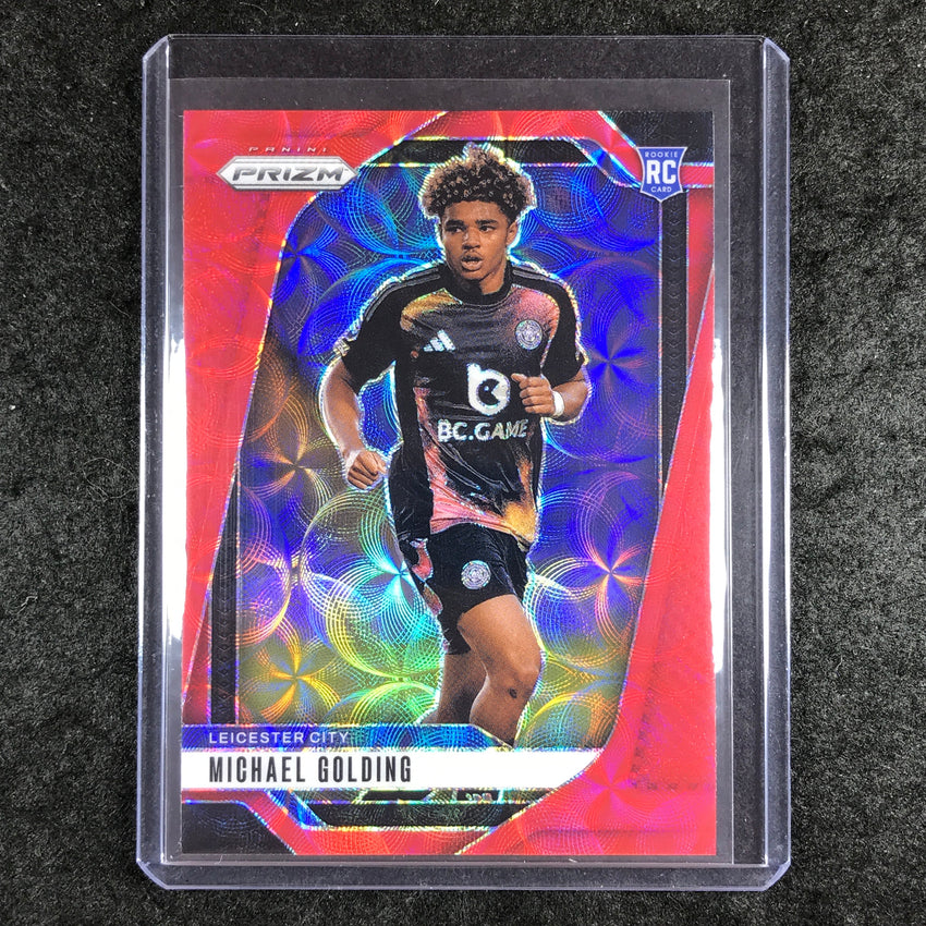 2024-25 Prizm EPL MICHAEL GOLDING Rookie Choice Red 7/30 #272