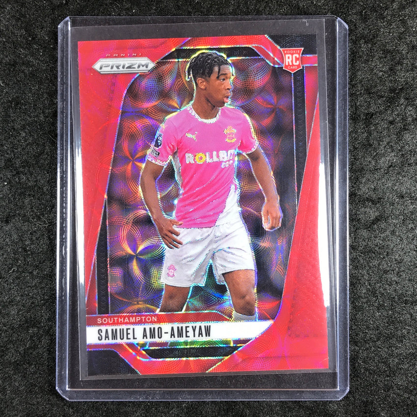 2024-25 Prizm EPL SAMUEL AMO-AMEYAW Rookie Choice Red 1/30 #292