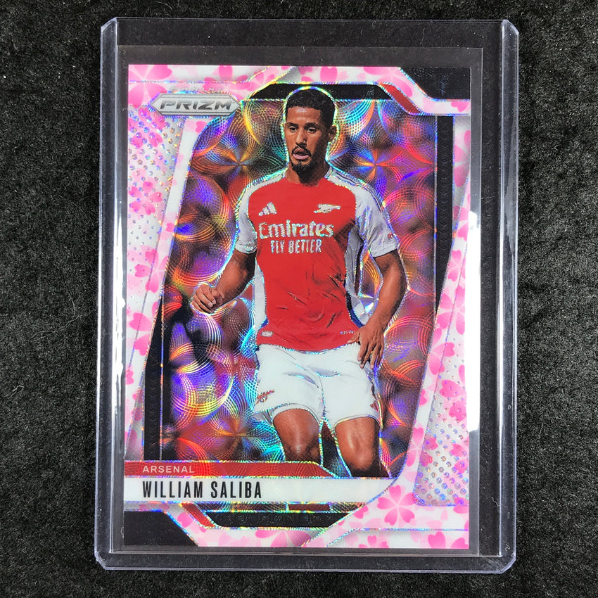 2024-25 Prizm EPL WILLIAM SALIBA Choice Cherry Blossom 2/20 #20