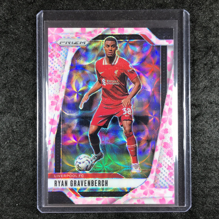 2024-25 Prizm EPL RYAN GRAVENBERCH Choice Cherry Blossom 2/20 #49