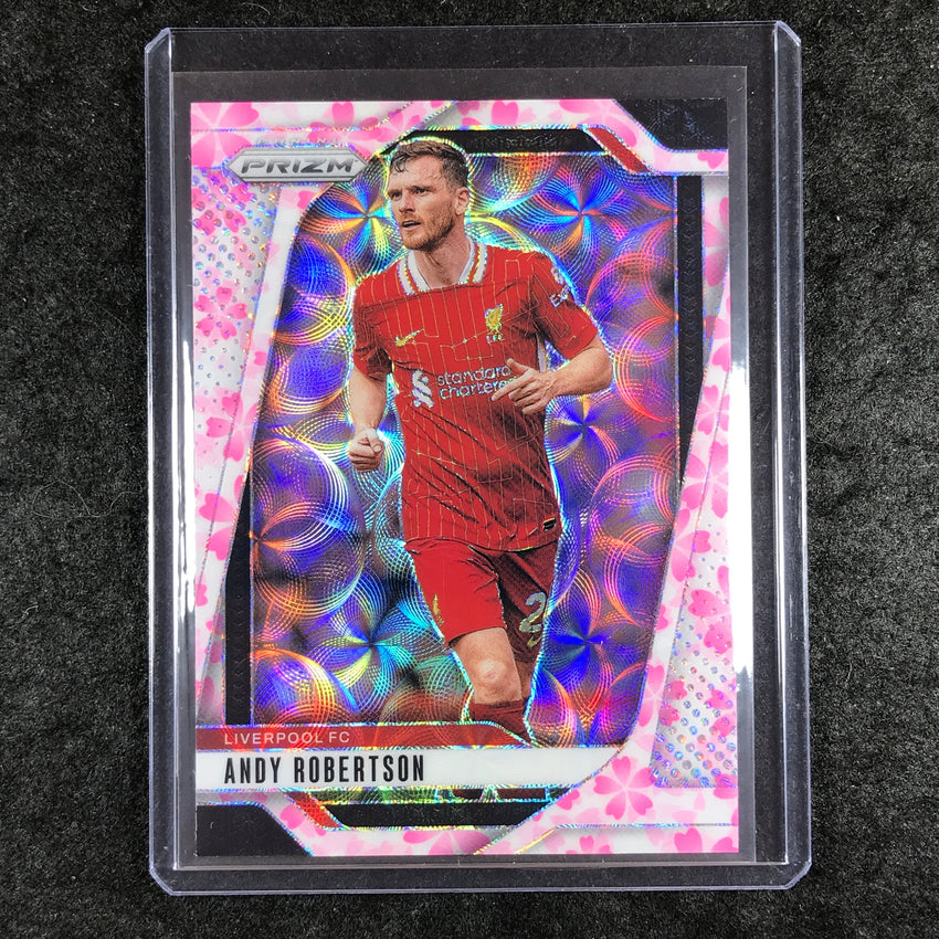 2024-25 Prizm EPL ANDY ROBERTSON Choice Cherry Blossom 8/20 #53
