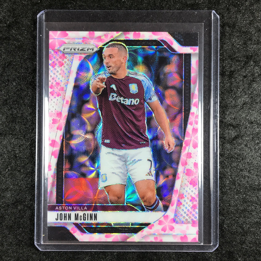 2024-25 Prizm EPL JOHN MCGINN Choice Cherry Blossom 10/20 #61