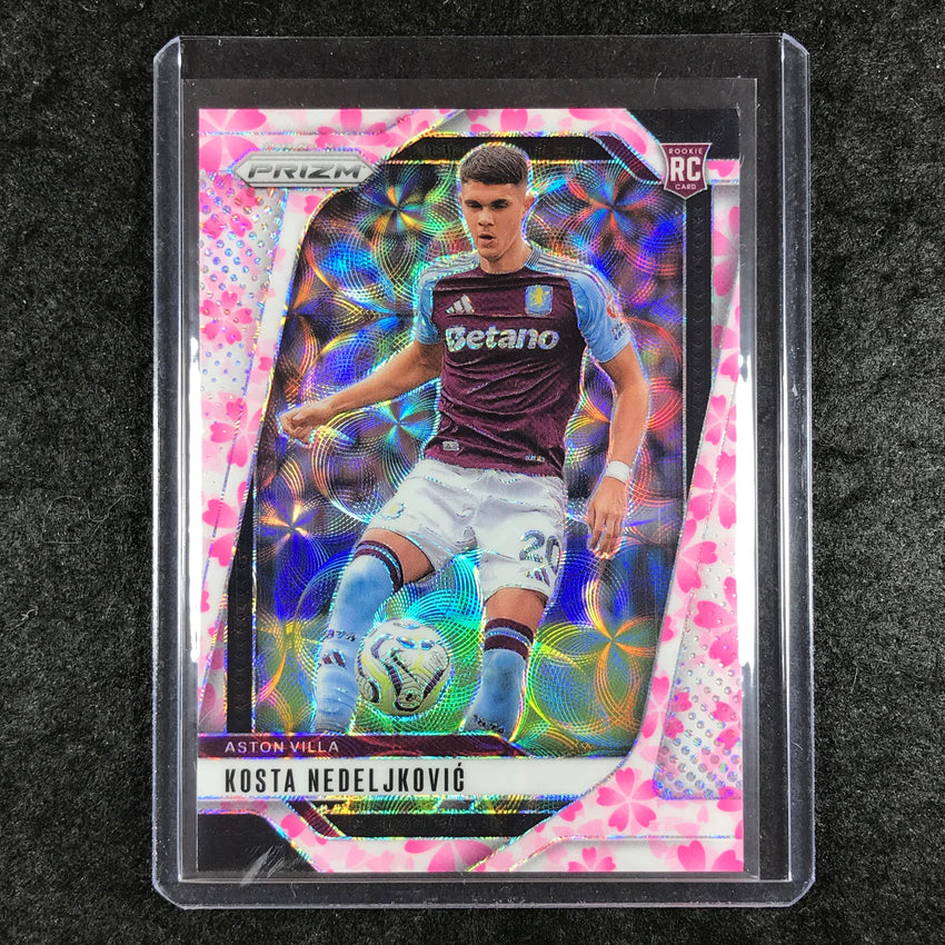2024-25 Prizm EPL KOSTA NEDELJKOVIC Rookie Choice Cherry Blossom 8/20 #68
