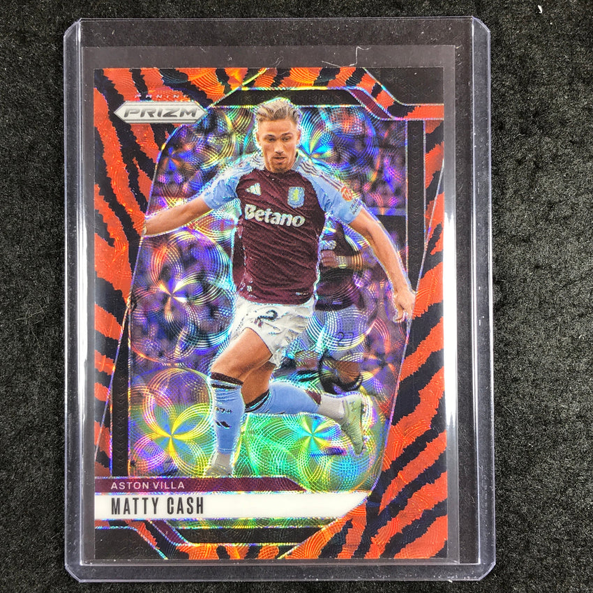 2024-25 Prizm EPL MATTY CASH Choice Tiger Stripe #57