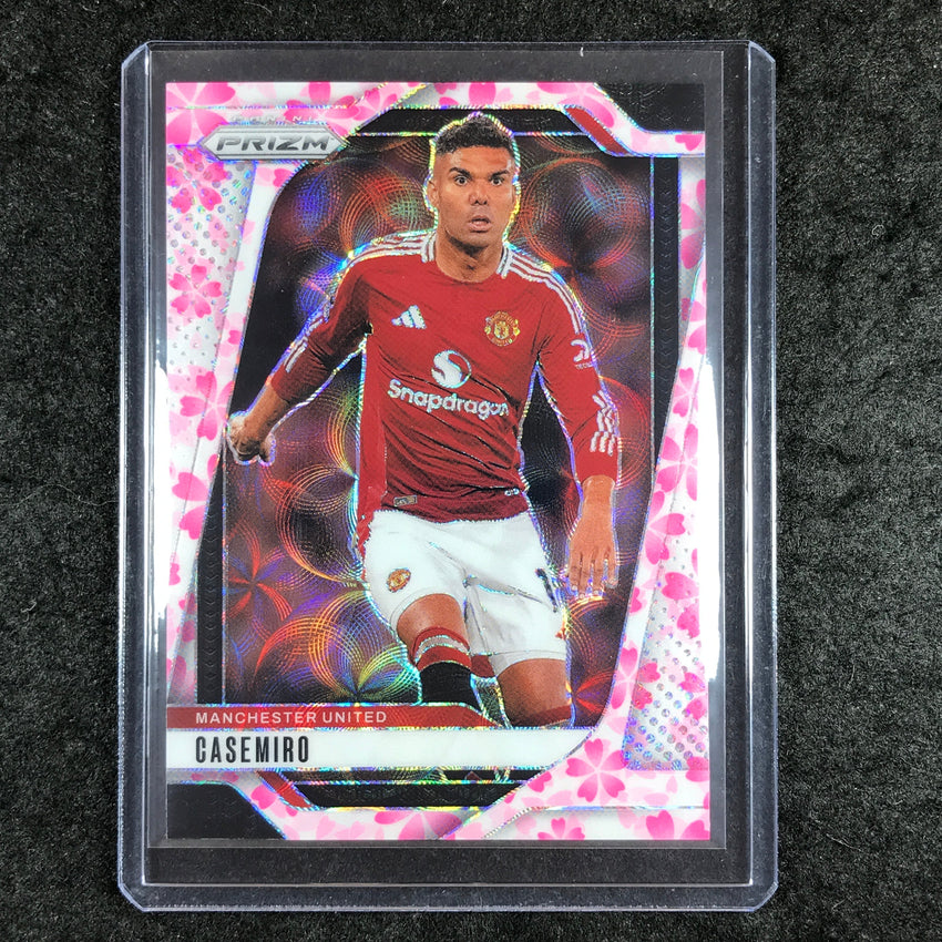 2024-25 Prizm EPL CASEMIRO Choice Cherry Blossom 8/20 #127