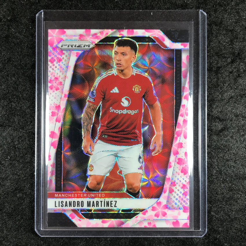 2024-25 Prizm EPL LISANDRO MARTINEZ Choice Cherry Blossom 17/20 #136
