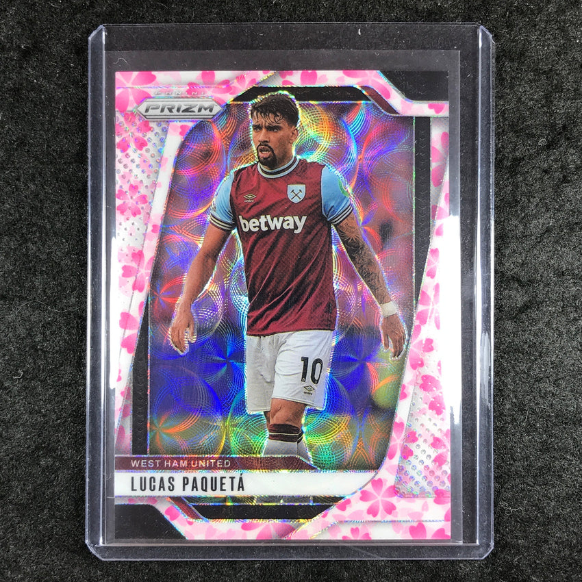 2024-25 Prizm EPL LUCAS PAQUETA Choice Cherry Blossom 3/20 #142
