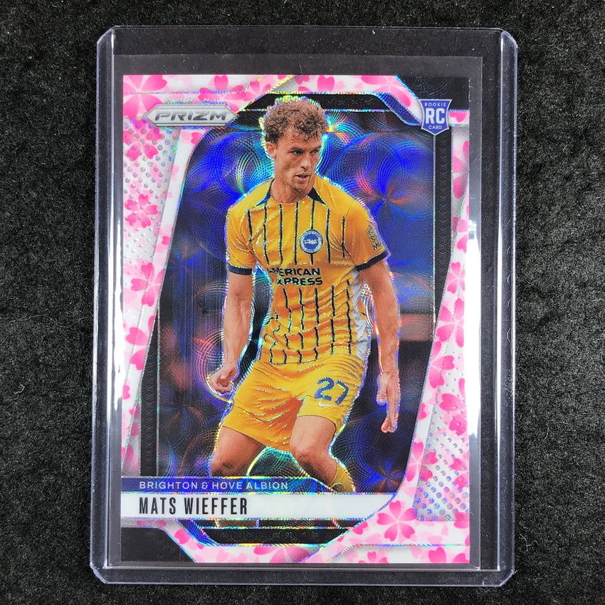 2024-25 Prizm EPL MATS WIEFFER Rookie Choice Cherry Blossom 7/20 #177