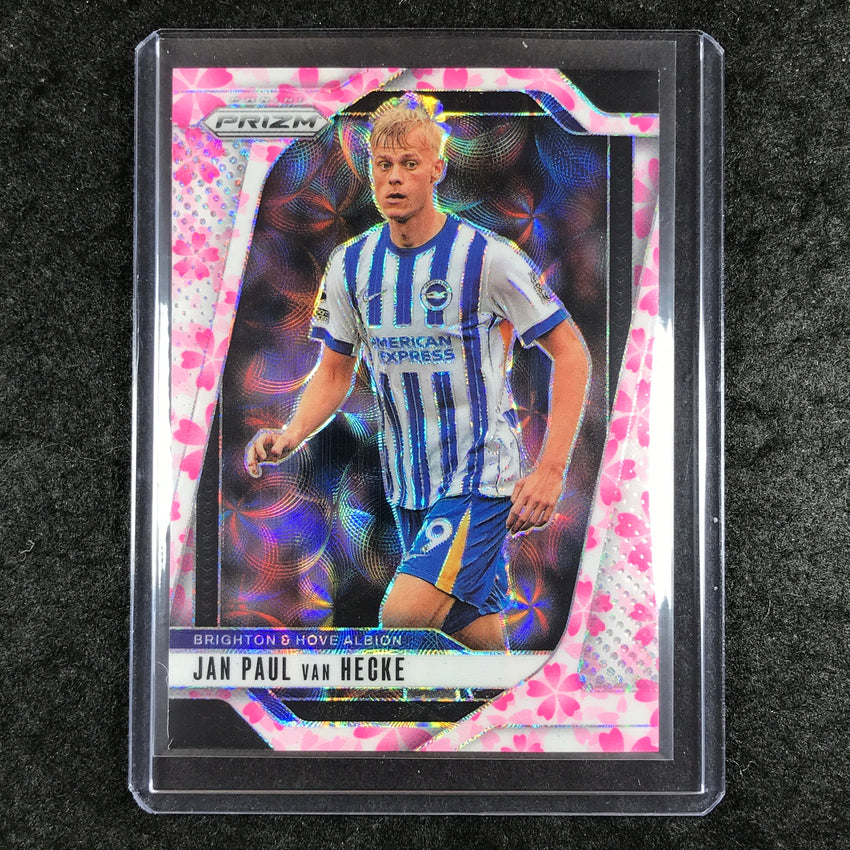 2024-25 Prizm EPL JAN PAUL VAN HECKE Choice Cherry Blossom 18/20 #184