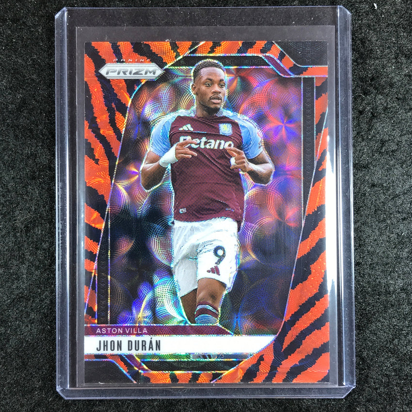 2024-25 Prizm EPL JHON DURAN Choice Tiger Stripe #63