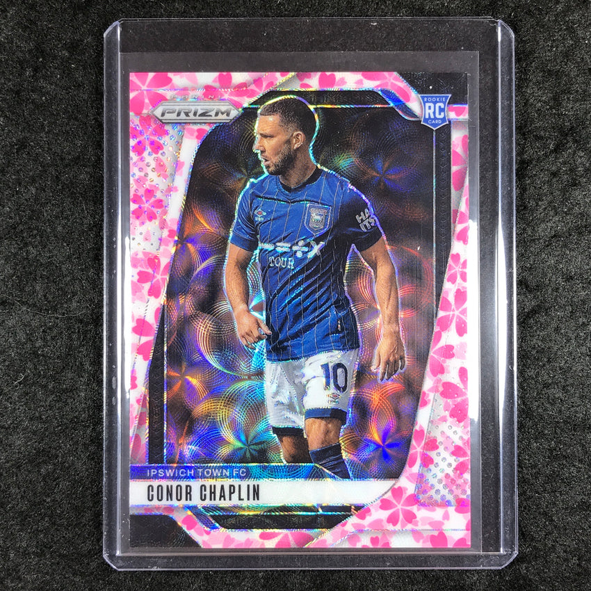 2024-25 Prizm EPL CONOR CHAPLIN Rookie Choice Cherry Blossom 14/20 #279