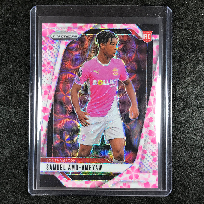 2024-25 Prizm EPL SAMUEL AMO-AMEYAW Rookie Choice Cherry Blossom 14/20 #292