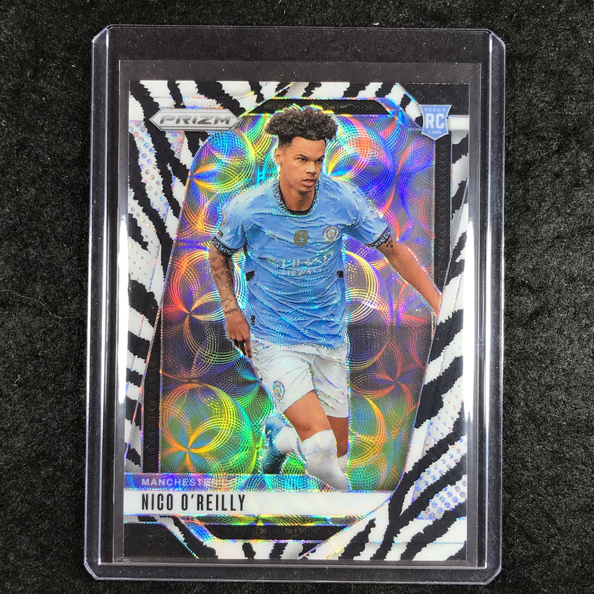 2024-25 Prizm EPL NICO O'REILLY Rookie Choice Zebra 6/15 #16