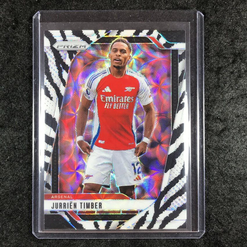 2024-25 Prizm EPL JURRIEN TIMBER Choice Zebra 10/15 #25