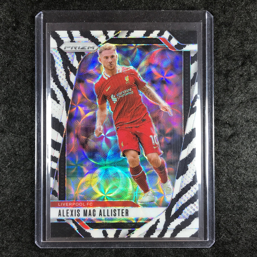 2024-25 Prizm EPL ALEXIS MAC ALLISTER Choice Zebra 14/15 #38