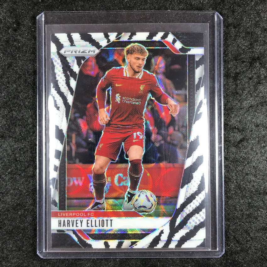 2024-25 Prizm EPL HARVEY ELLIOTT Choice Zebra 14/15 #42