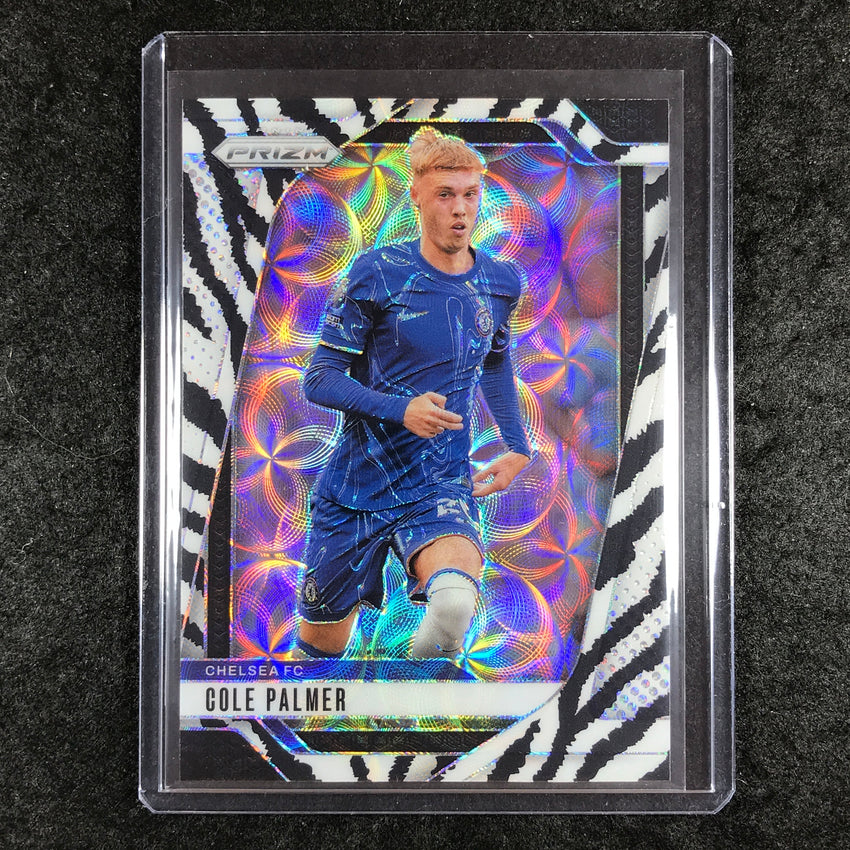 2024-25 Prizm EPL COLE PALMER Choice Zebra 6/15 #90