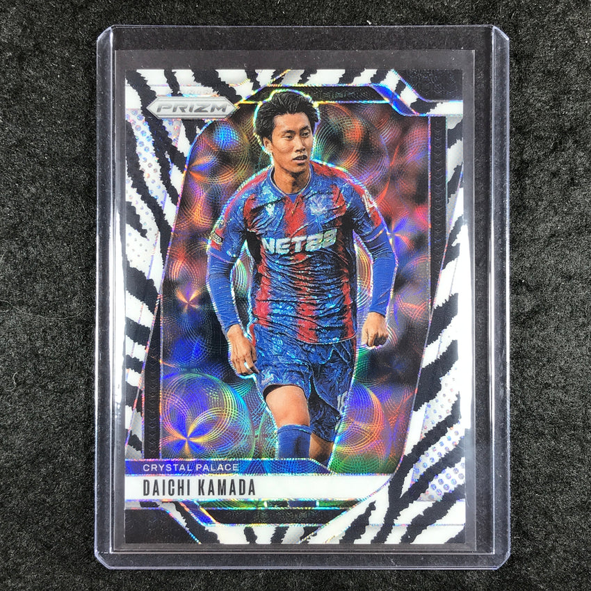 2024-25 Prizm EPL DAICHI KAMADA Choice Zebra 10/15 #164