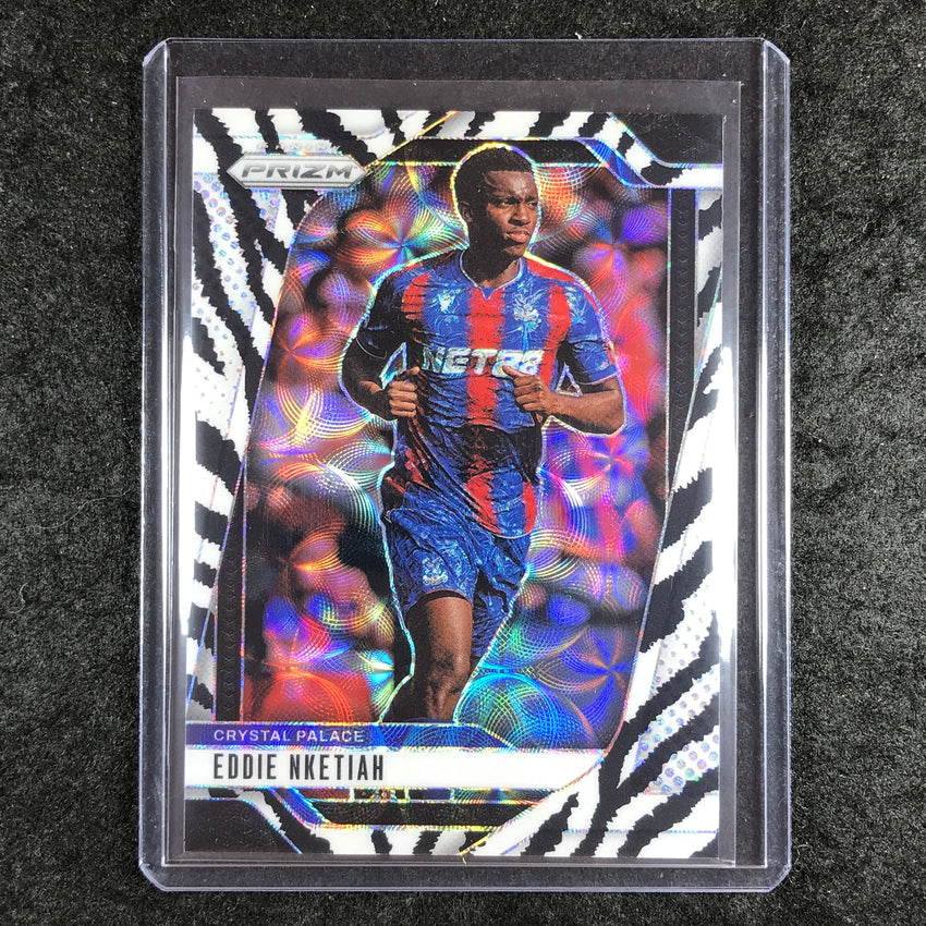 2024-25 Prizm EPL EDDIE NKETIAH Choice Zebra 15/15 #171