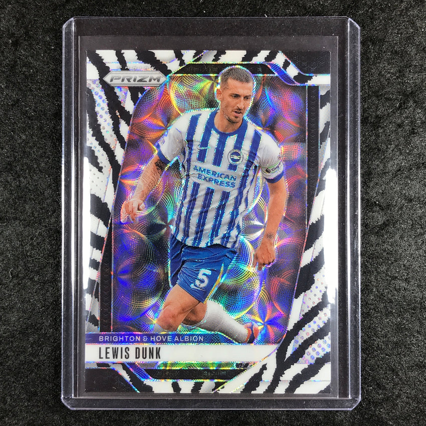 2024-25 Prizm EPL LEWIS DUNK Choice Zebra 9/15 #178
