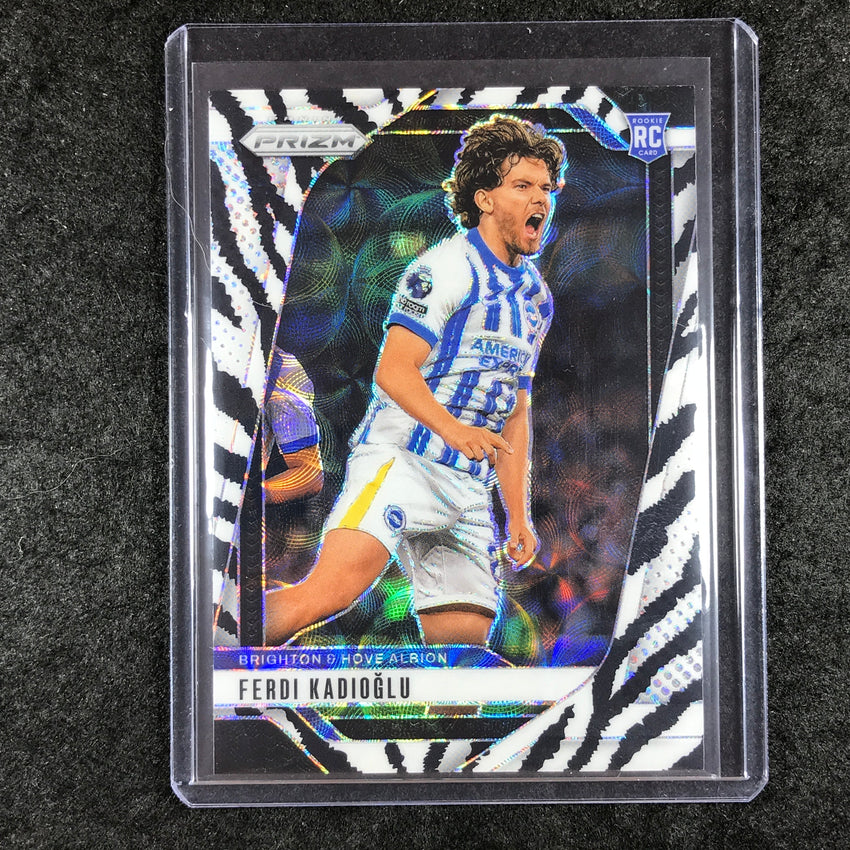 2024-25 Prizm EPL FERDI KADIOGLU Rookie Choice Zebra 8/15 #183
