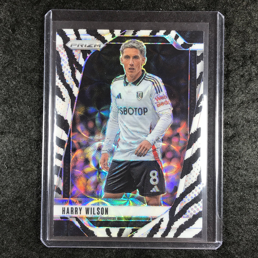 2024-25 Prizm EPL HARRY WILSON Choice Zebra 7/15 #208