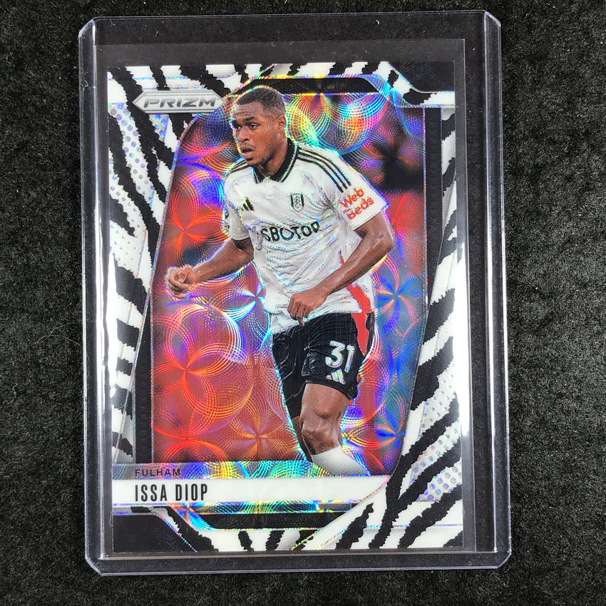 2024-25 Prizm EPL ISSA DIOP Choice Zebra 4/15 #210