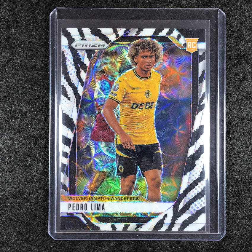 2024-25 Prizm EPL PEDRO LIMA Rookie Choice Zebra 6/15 #214
