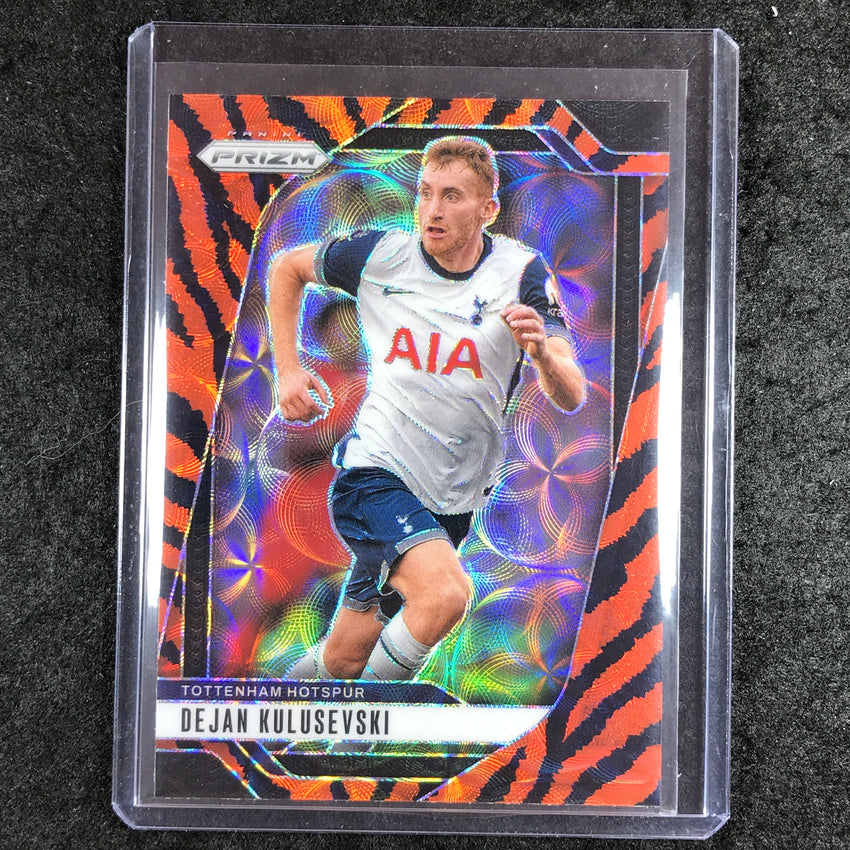 2024-25 Prizm EPL DEJAN KULUSEVSKI Choice Tiger Stripe #75
