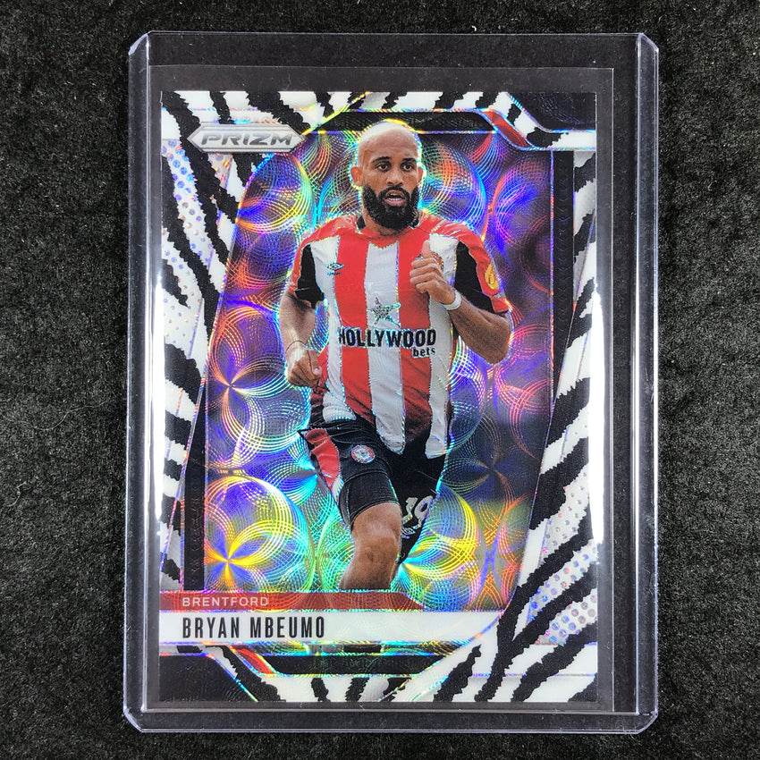 2024-25 Prizm EPL BRYAN MBEUMO Choice Zebra 3/15 #248