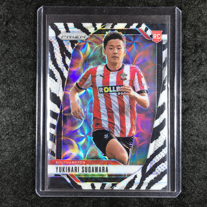 2024-25 Prizm EPL YUKINARI SUGAWARA Rookie Choice Zebra 3/15 #296