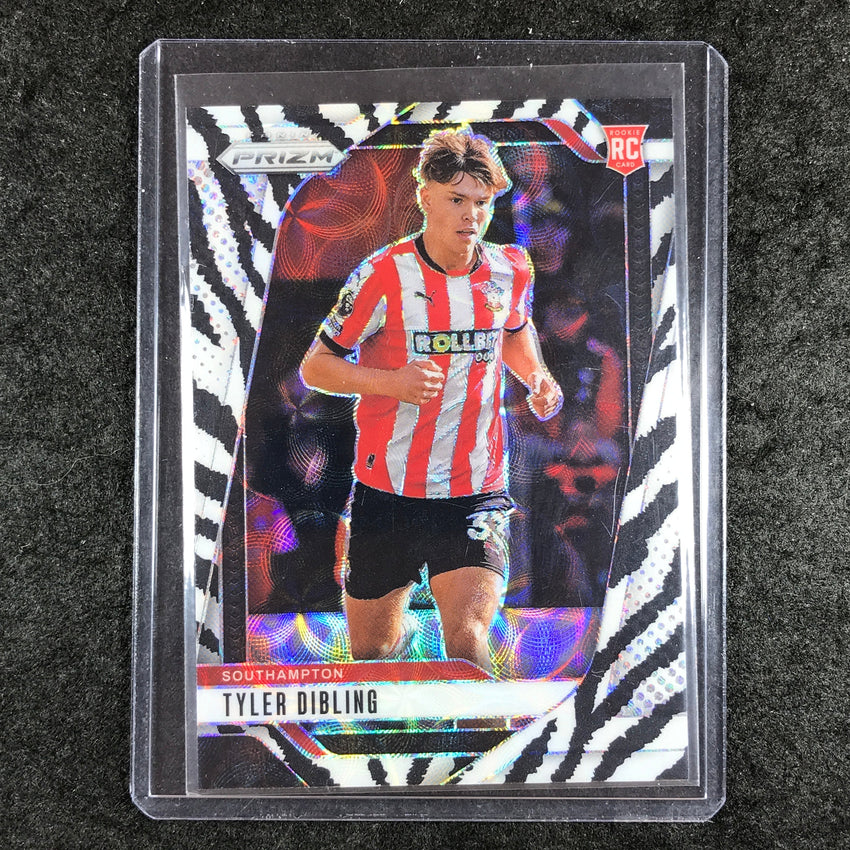 2024-25 Prizm EPL TYLER DIBLING Rookie Choice Zebra 7/15 #300