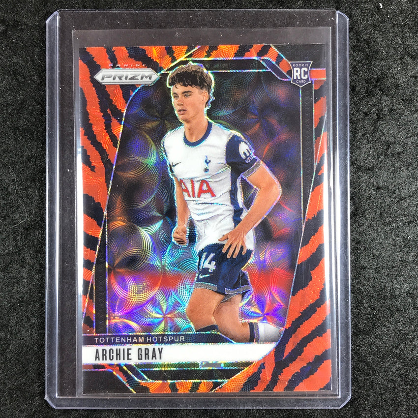 2024-25 Prizm EPL ARCHIE GRAY Rookie Choice Tiger Stripe #76