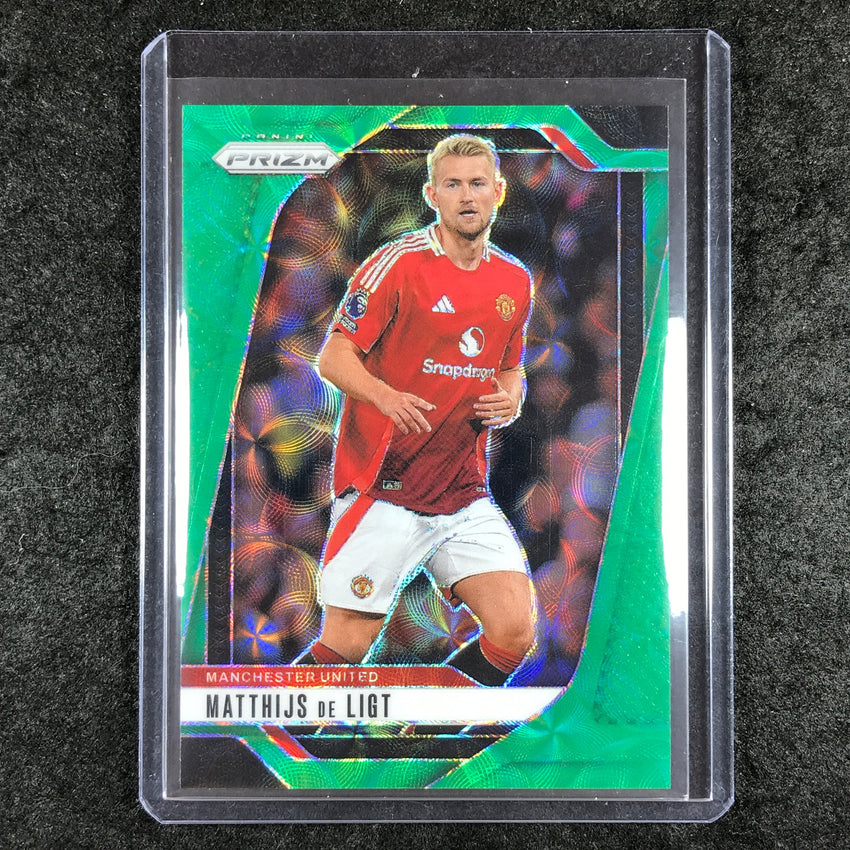 2024-25 Prizm EPL MATTHIJS DE LIGT Choice Green 2/5 #125